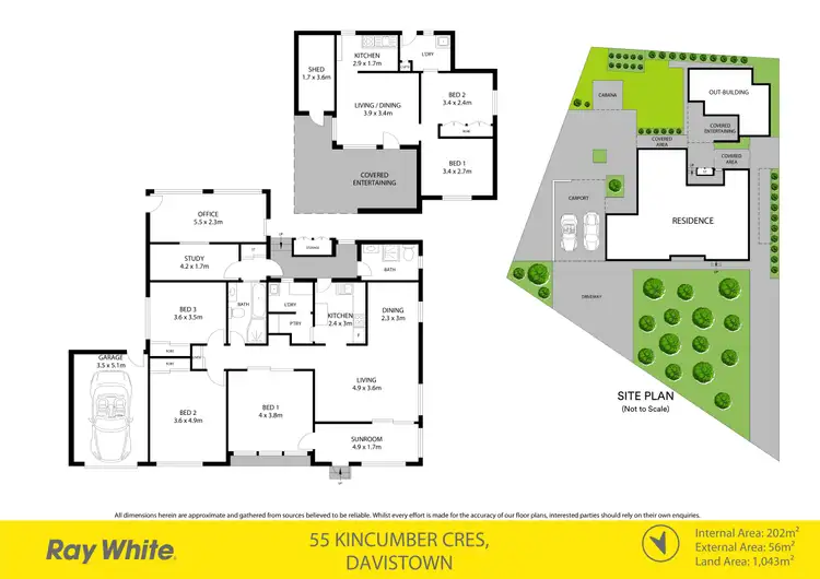 Floorplan of Homely house listing, 55 Kincumber Crescent, Davistown NSW 2251