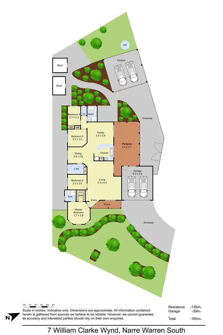 Floorplan of Homely house listing, 7 William Clarke Wynd, Narre Warren South VIC 3805