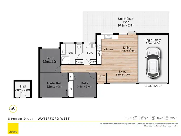 Floorplan of Homely house listing, 8 Prescot Street, Waterford West QLD 4133