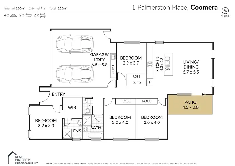Floorplan of Homely house listing, 1 Palmerston Place, Coomera QLD 4209