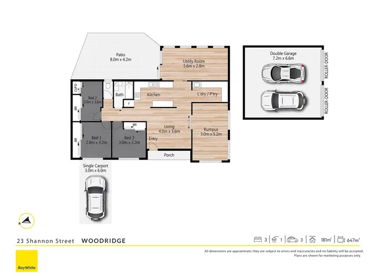Floorplan of Homely house listing, 23 Shannon Street, Woodridge QLD 4114