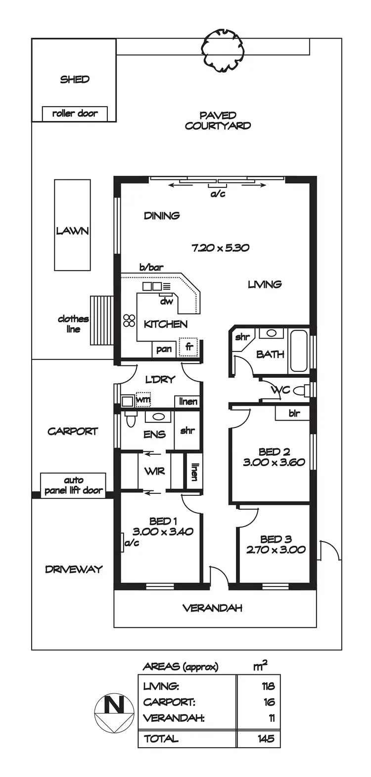Floorplan of Homely house listing, 7 Shipsters Lane, Mawson Lakes SA 5095