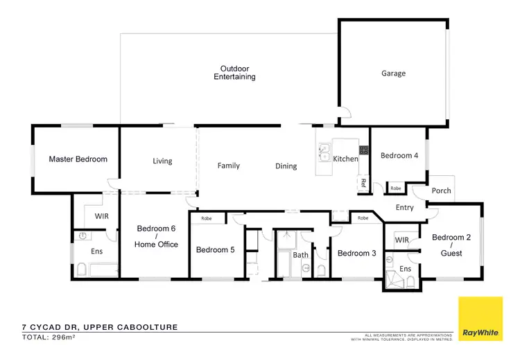 Floorplan of Homely house listing, 7 Cycad Drive, Upper Caboolture QLD 4510