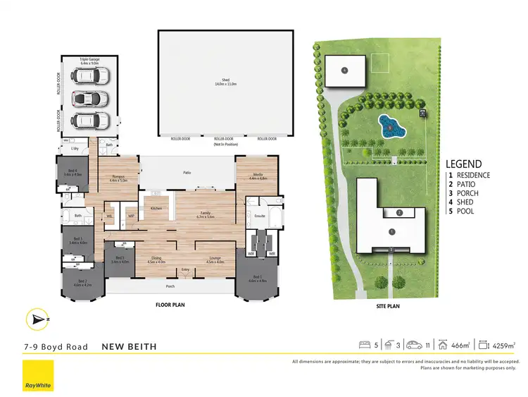 Floorplan of Homely house listing, 7-9 Boyd Road, New Beith QLD 4124