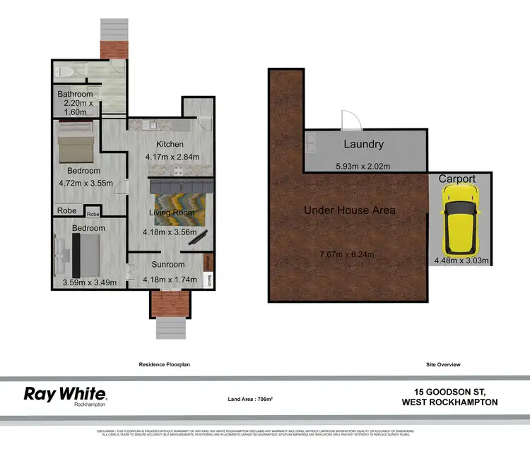 Floorplan of Homely house listing, 15 Goodson Street, West Rockhampton QLD 4700