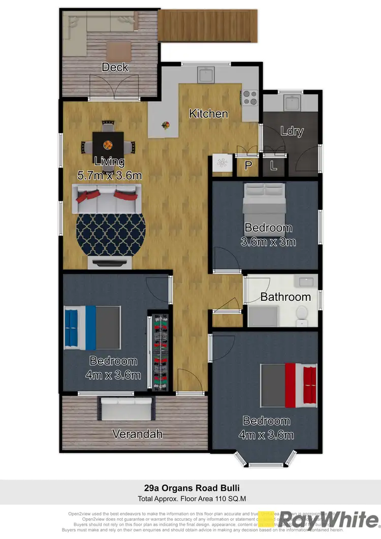 Floorplan of Homely house listing, 29A Organs Road, Bulli NSW 2516