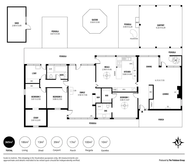Floorplan of Homely house listing, 5 Hartley Street, Flagstaff Hill SA 5159