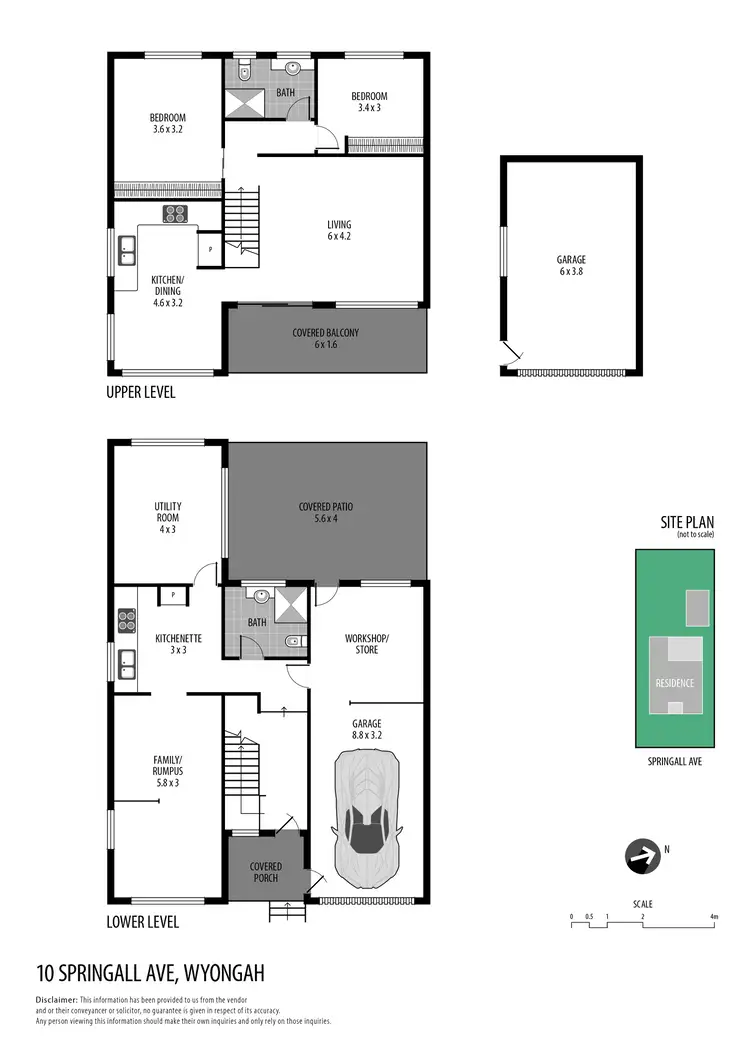 Floorplan of Homely house listing, 10 Springall Avenue, Wyongah NSW 2259