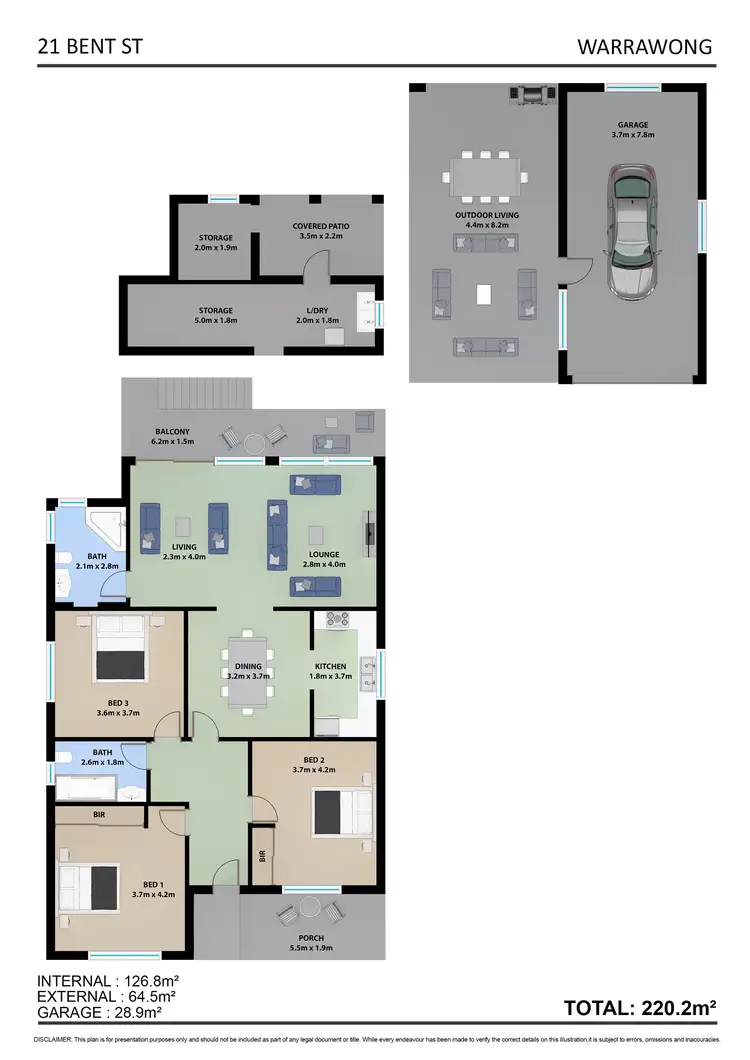 Floorplan of Homely house listing, 21 Bent Street, Warrawong NSW 2502
