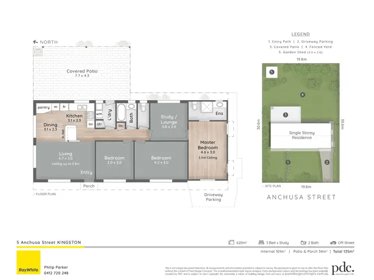 Floorplan of Homely house listing, 5 Anchusa Street, Kingston QLD 4114