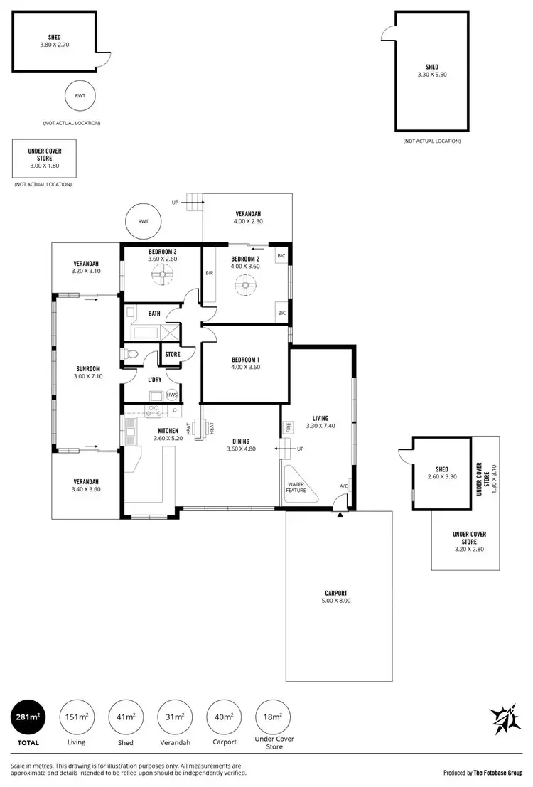 Floorplan of Homely house listing, 101 Onkaparinga Road, Bridgewater SA 5155