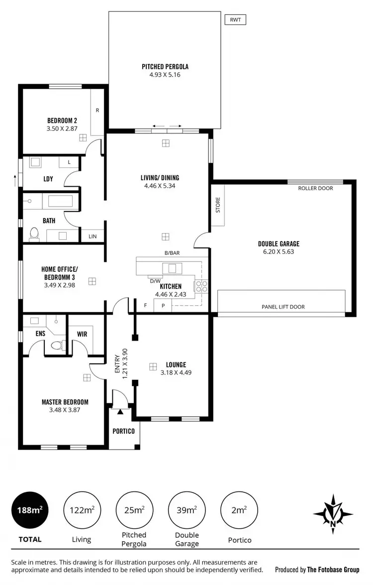 Floorplan of Homely house listing, 3/16 Minna Terrace, Semaphore Park SA 5019