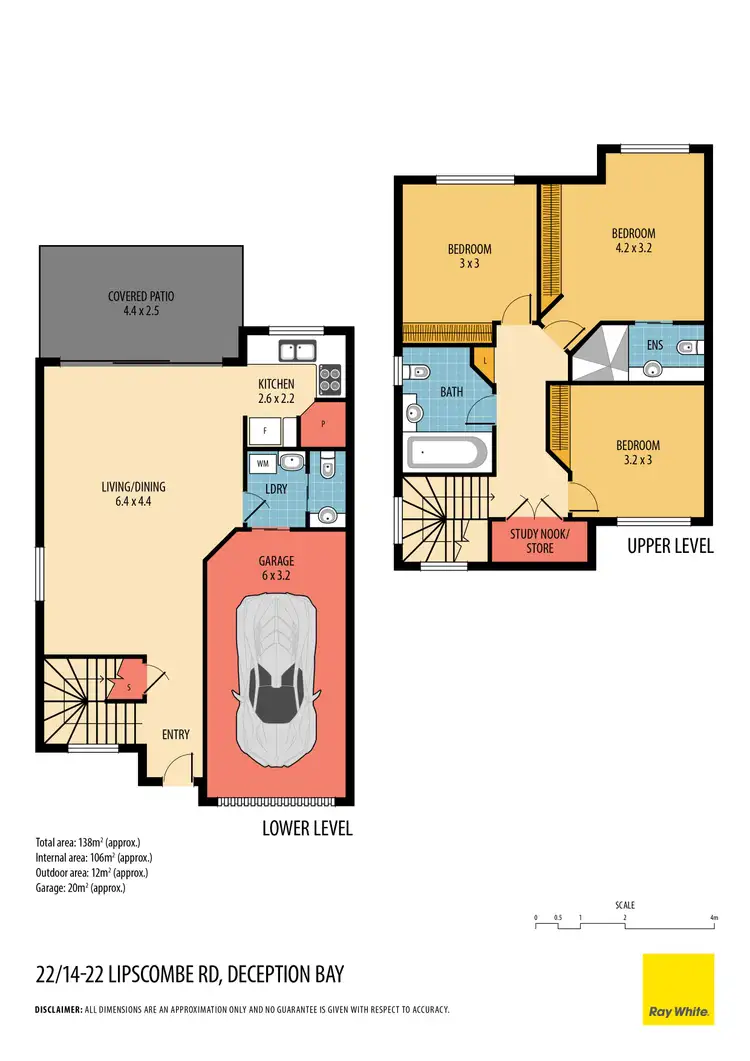 Floorplan of Homely townhouse listing, 22/14-22 Lipscombe Road, Deception Bay QLD 4508