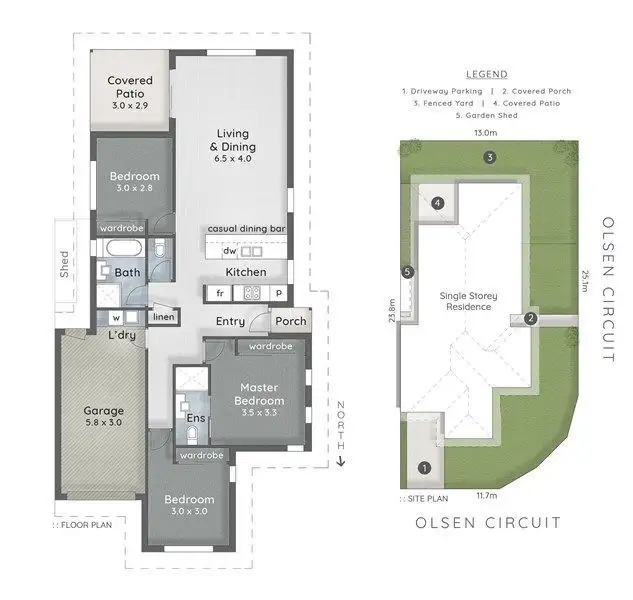 Floorplan of Homely house listing, 59 Olsen Circuit, Kallangur QLD 4503