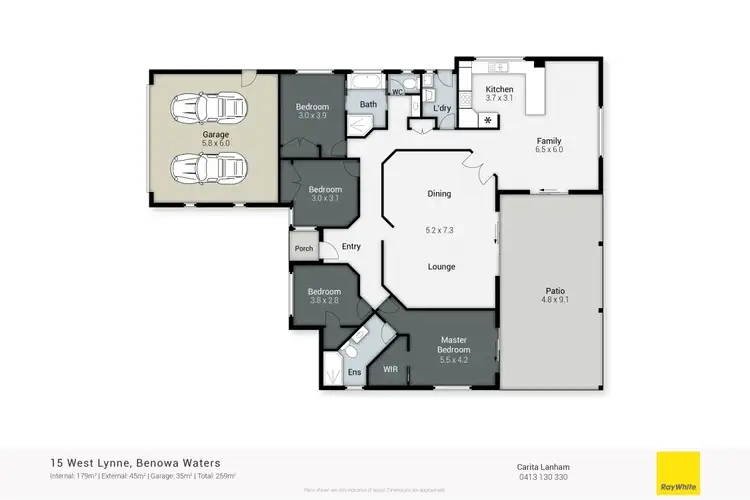 Floorplan of Homely house listing, 15 West Lynne, Benowa Waters QLD 4217