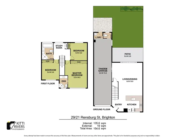 Floorplan of Homely townhouse listing, 29/21 Rensburg Street, Brighton QLD 4017