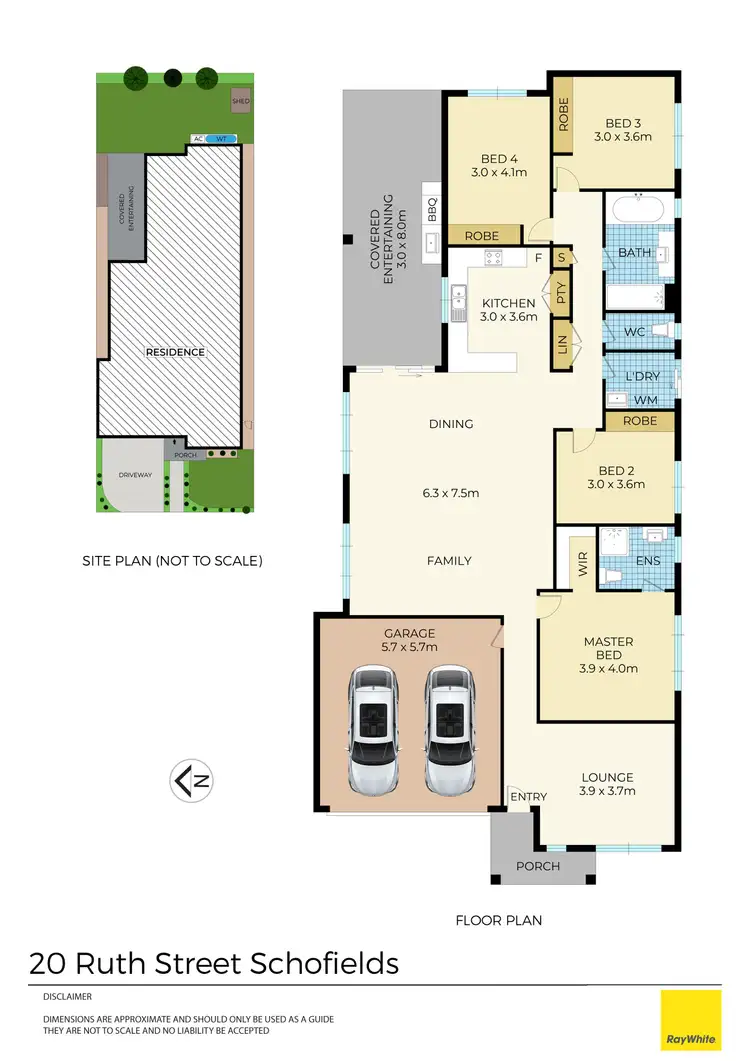 Floorplan of Homely house listing, 20 Ruth Street, Schofields NSW 2762