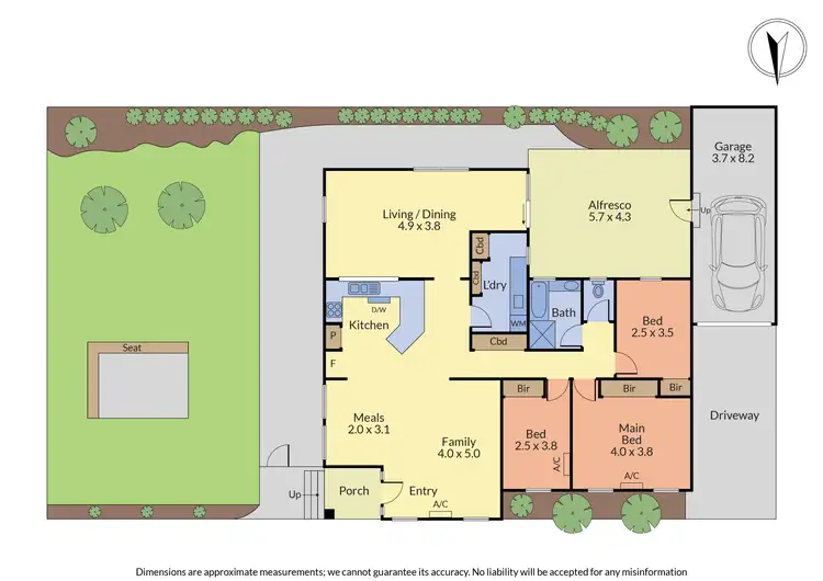 Floorplan of Homely unit listing, 1/257 Manchester Road, Mooroolbark VIC 3138