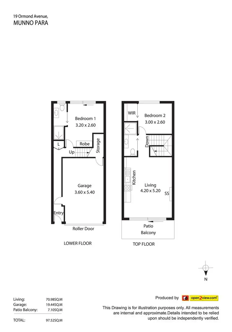 Floorplan of Homely house listing, 19 Ormond Avenue, Munno Para SA 5115