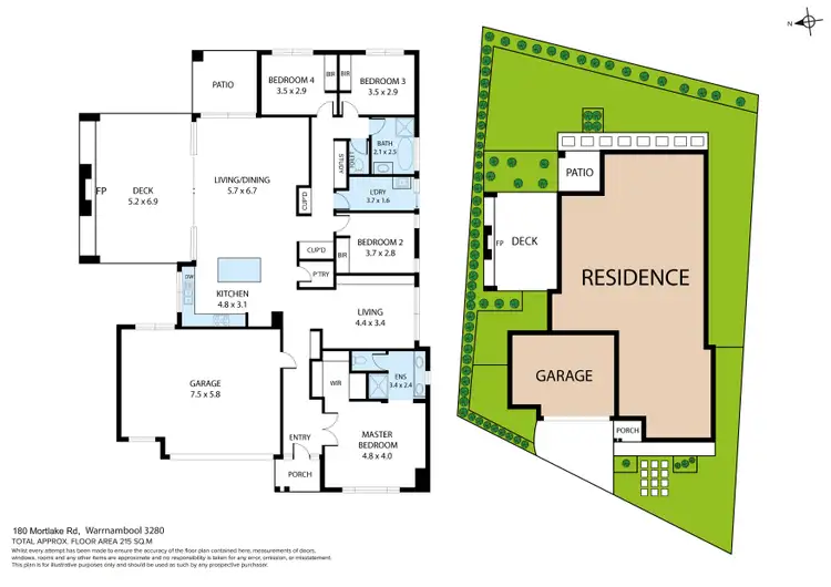 Floorplan of Homely house listing, 180 Mortlake Road, Warrnambool VIC 3280