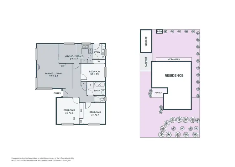 Floorplan of Homely house listing, 1 Helpmann Crescent, Epping VIC 3076