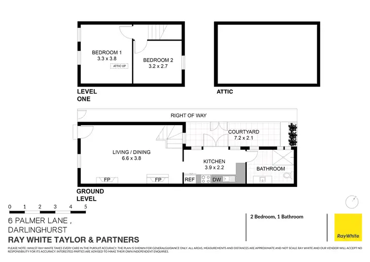 Floorplan of Homely house listing, 6 Palmer Lane, Darlinghurst NSW 2010