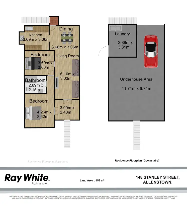 Floorplan of Homely house listing, 148 Stanley Street, Allenstown QLD 4700