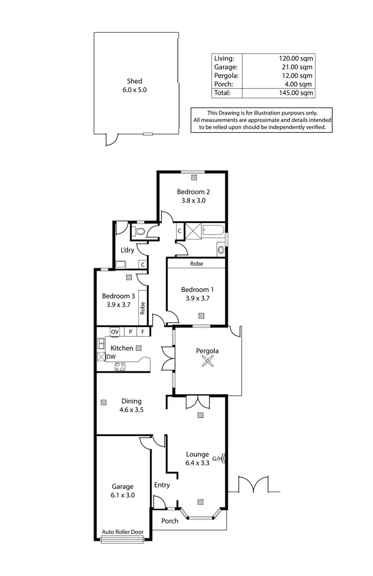 Floorplan of Homely house listing, 2B Hancock Avenue, Campbelltown SA 5074