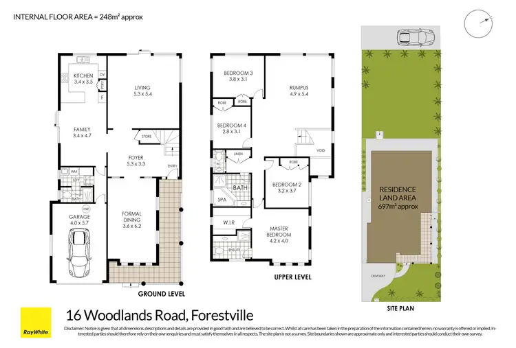 Floorplan of Homely house listing, 16 Woodlands Road, Forestville NSW 2087