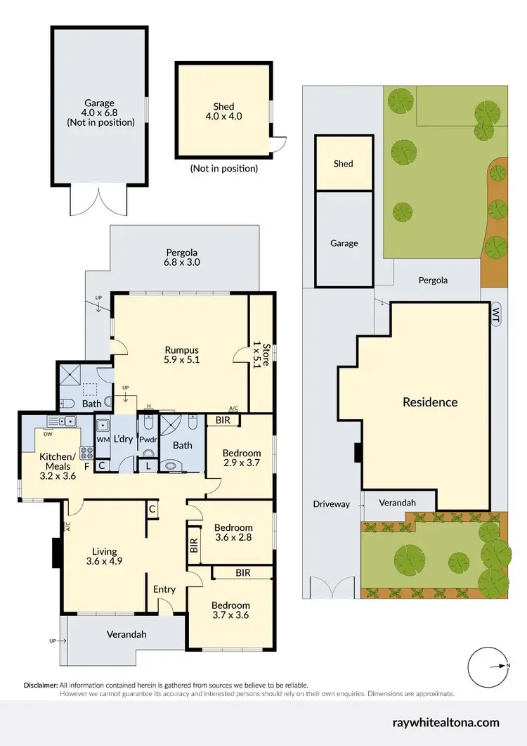 Floorplan of Homely house listing, 15 Estelle Court, Altona North VIC 3025