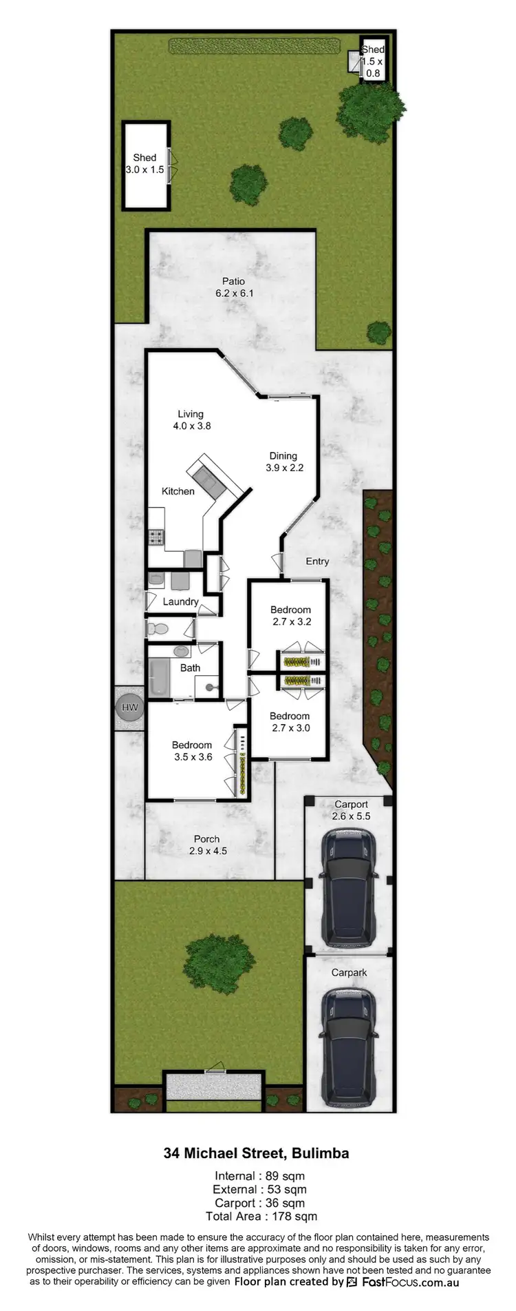 Floorplan of Homely house listing, 34 Michael Street, Bulimba QLD 4171