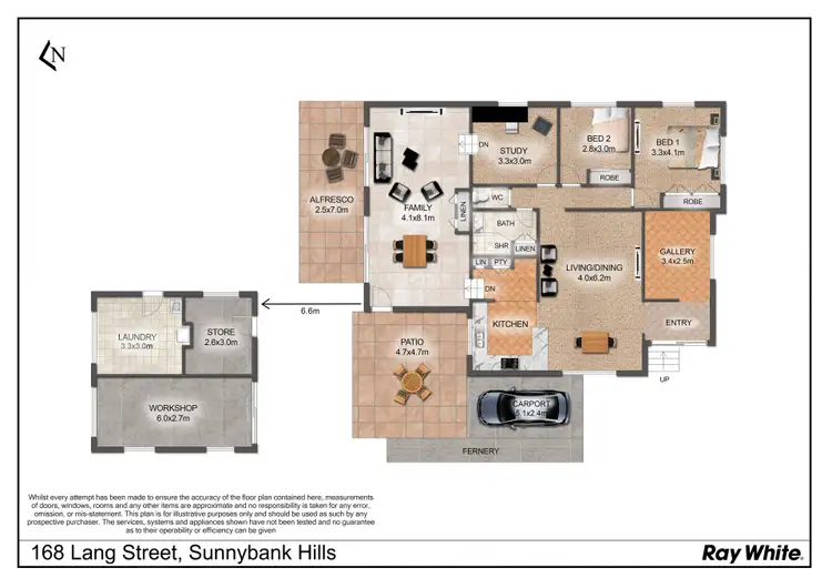 Floorplan of Homely house listing, 168 Lang Street, Sunnybank Hills QLD 4109