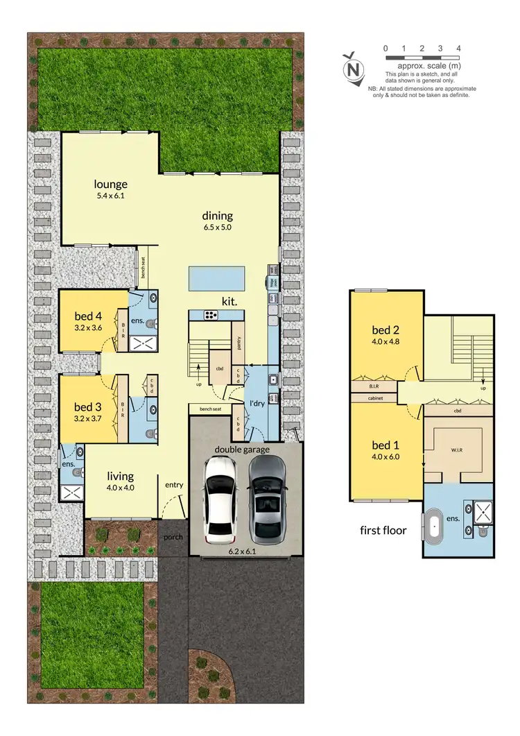 Floorplan of Homely house listing, 58 Lyons Street, Carnegie VIC 3163