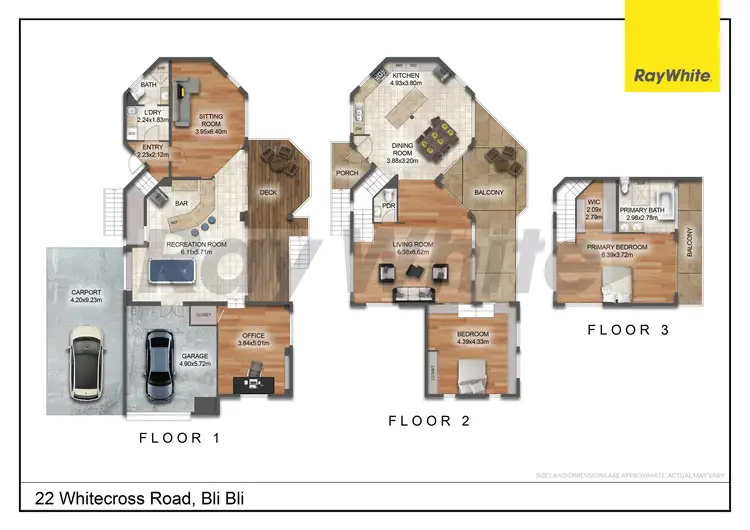 Floorplan of Homely house listing, 22 Whitecross Road, Bli Bli QLD 4560