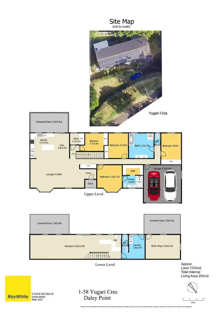 Floorplan of Homely house listing, 1/58 Yugari Crescent, Daleys Point NSW 2257