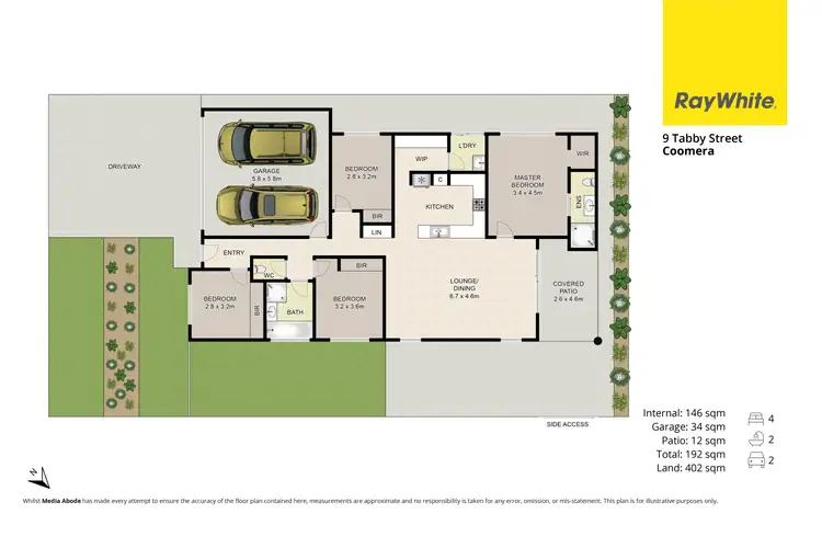 Floorplan of Homely house listing, 9 Tabby Street, Coomera QLD 4209