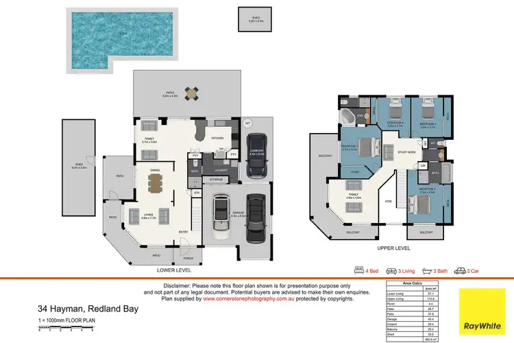 Floorplan of Homely house listing, 34 Hayman Street, Redland Bay QLD 4165