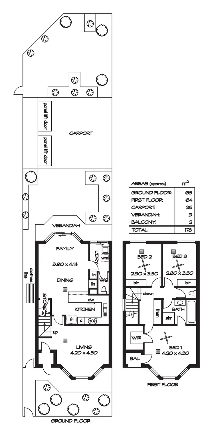 Floorplan of Homely house listing, 12 Cedar Crescent, Glenside SA 5065