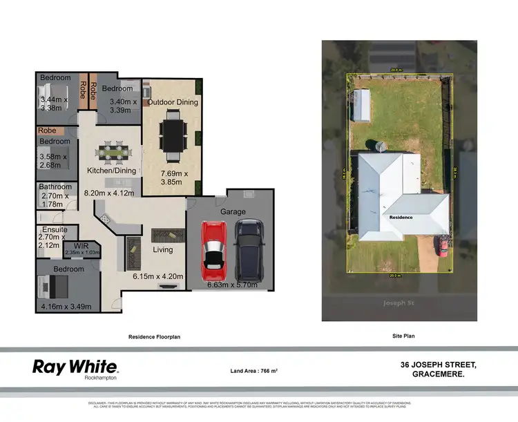 Floorplan of Homely house listing, 36 Joseph Street, Gracemere QLD 4702