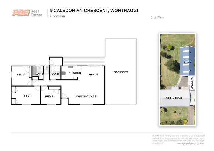 Floorplan of Homely house listing, 9 Caledonian Crescent, Wonthaggi VIC 3995