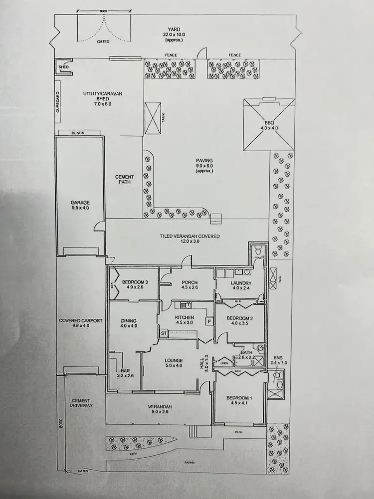 Floorplan of Homely house listing, 63 Morgan Street, Broken Hill NSW 2880