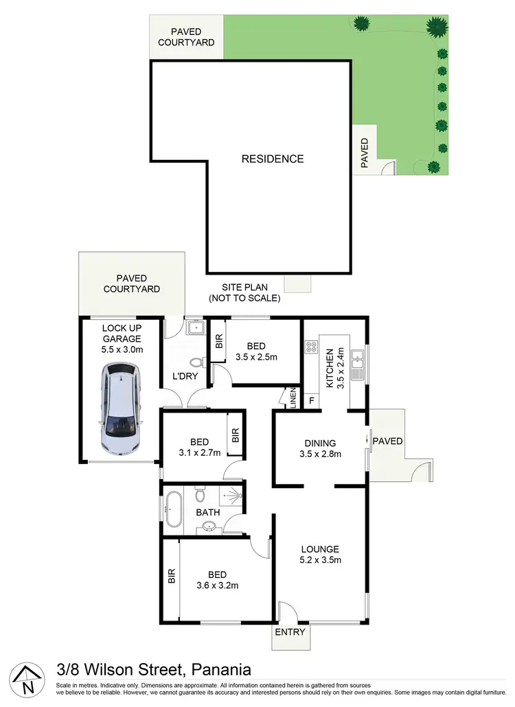 Floorplan of Homely villa listing, 3/8-10 Wilson Street, Panania NSW 2213