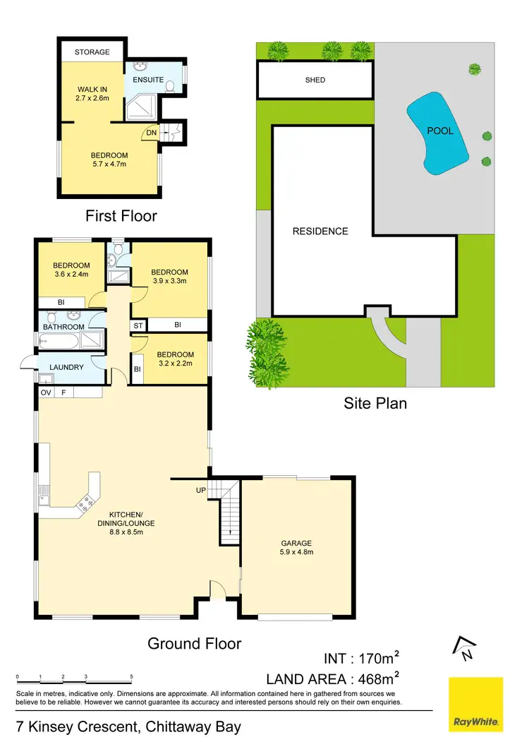 Floorplan of Homely house listing, 7 Kinsey Crescent, Chittaway Bay NSW 2261