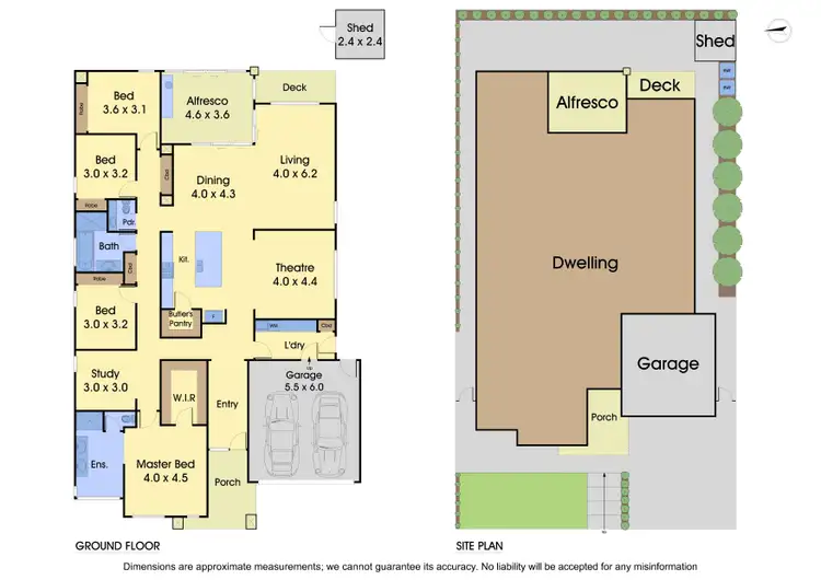 Floorplan of Homely house listing, 4 Finsbury Court, Kilsyth VIC 3137