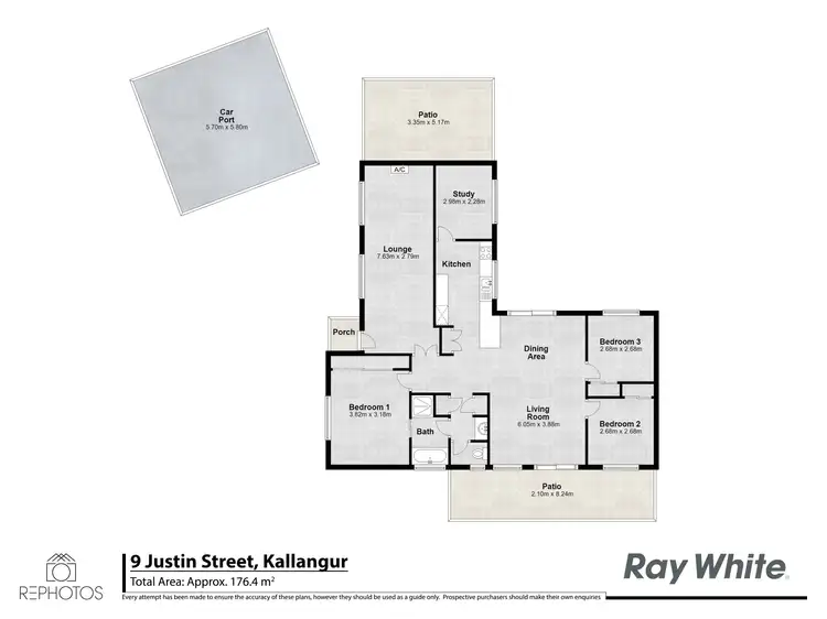 Floorplan of Homely house listing, 9 Justin Street, Kallangur QLD 4503