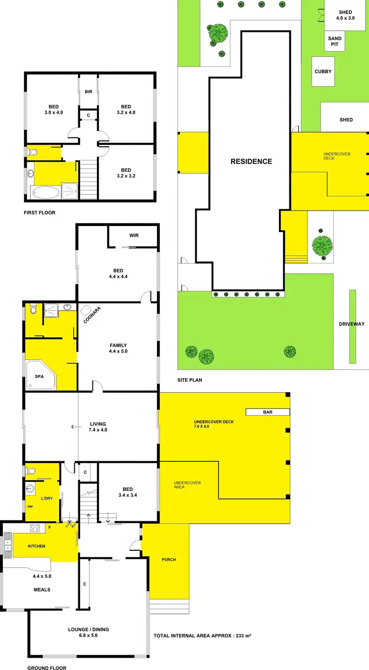 Floorplan of Homely house listing, 14 Northam Avenue, Highton VIC 3216