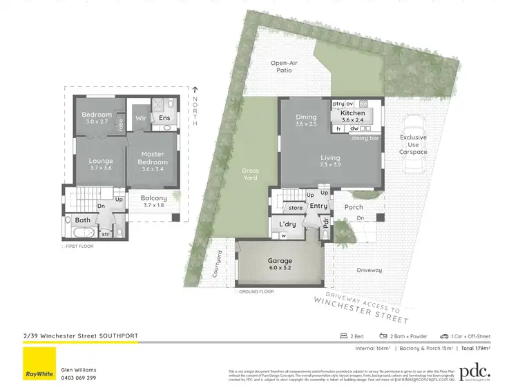 Floorplan of Homely apartment listing, 2/39 Winchester Street, Southport QLD 4215