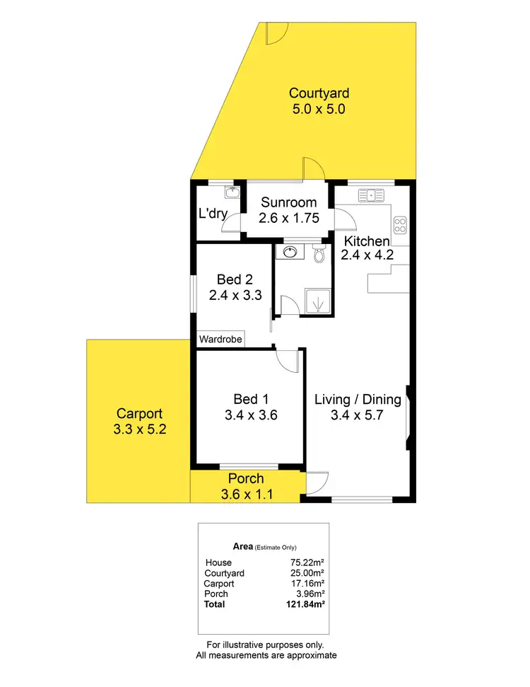Floorplan of Homely house listing, 4/507 Anzac Highway, Glenelg North SA 5045