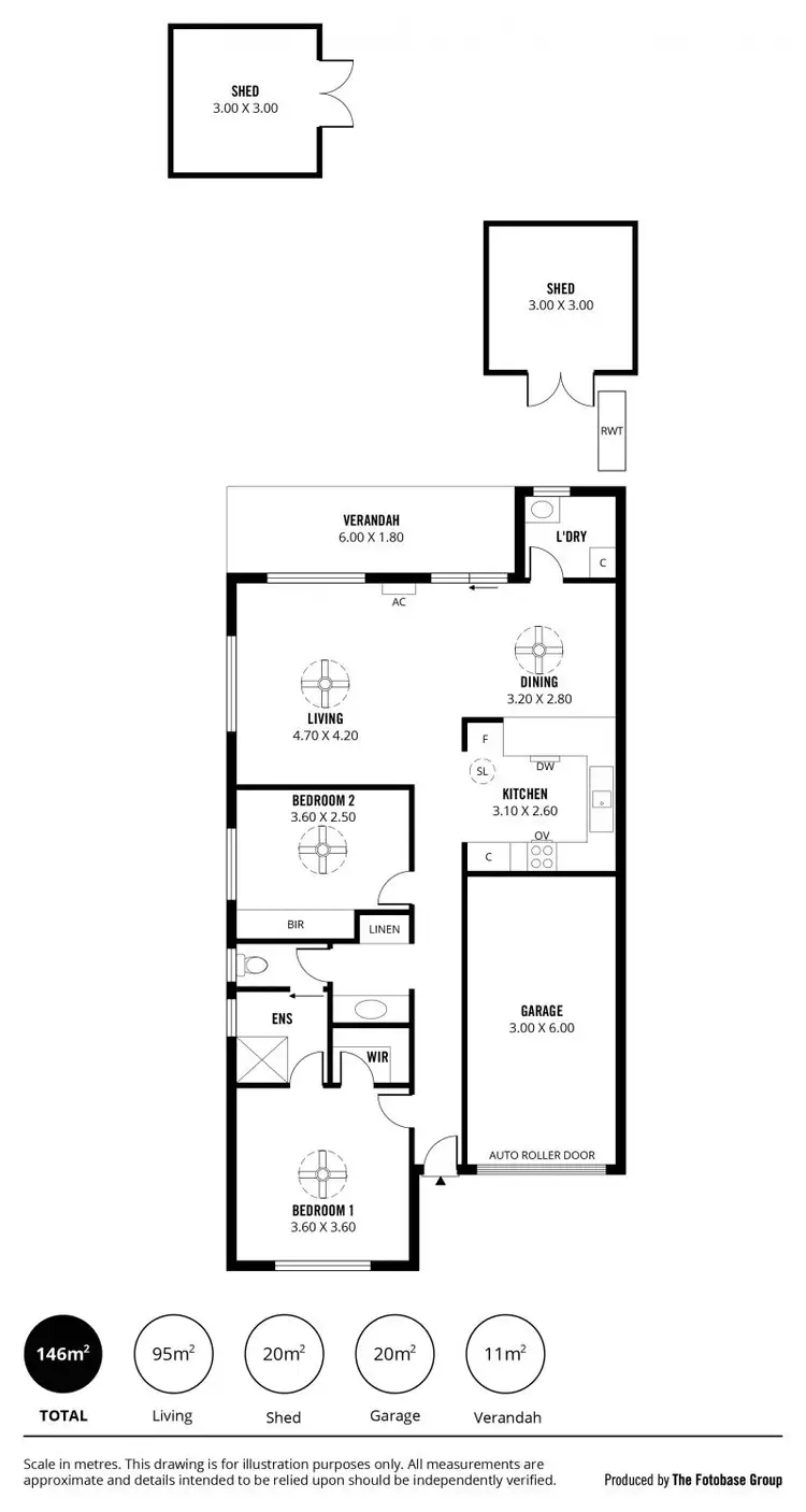Floorplan of Homely house listing, 7 Caldwell Street, Strathalbyn SA 5255