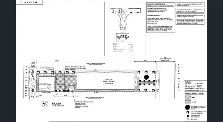 Floorplan of Homely land listing, 360 Gorge Road, Athelstone SA 5076